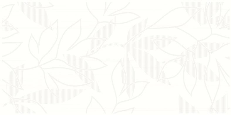 Декор Rako Easy White Floral Decor 20×40