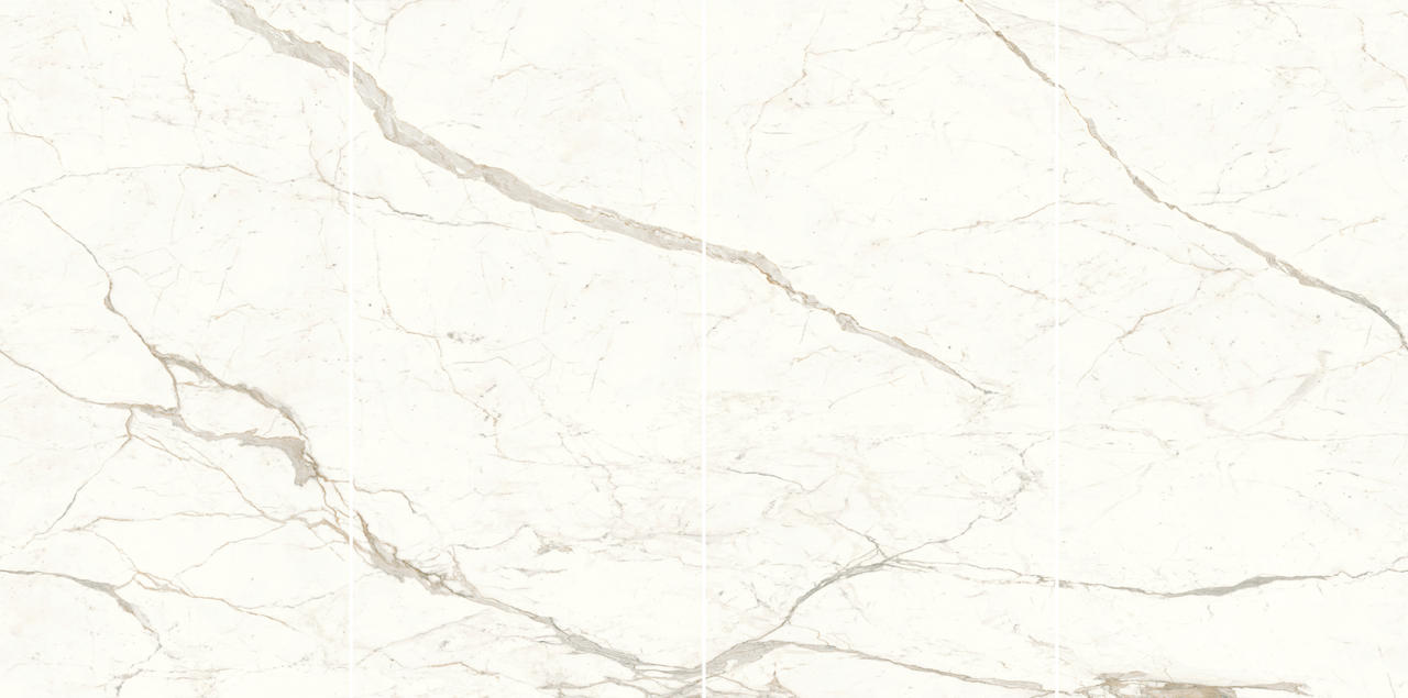 Керамограніт Atlas Plan Calacatta Prestigio Polished - Kit Endless 4pcs 160×320