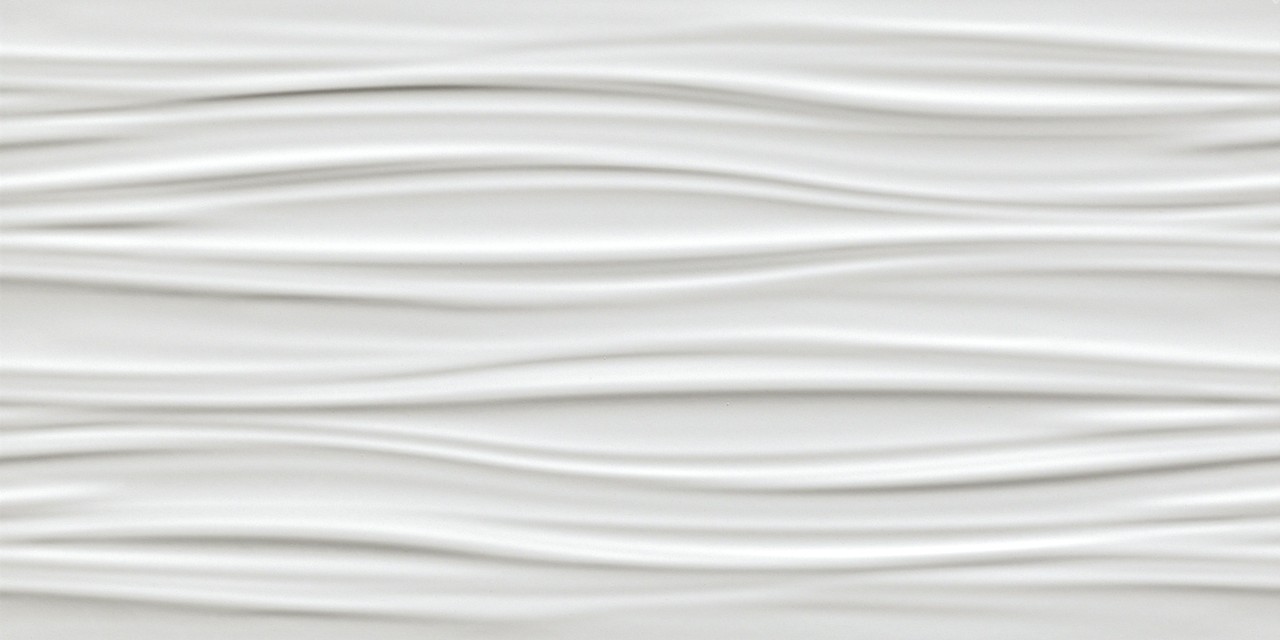 Настінна плитка Atlas Concorde 3D Wall Design Ribbon White Matte 40×80