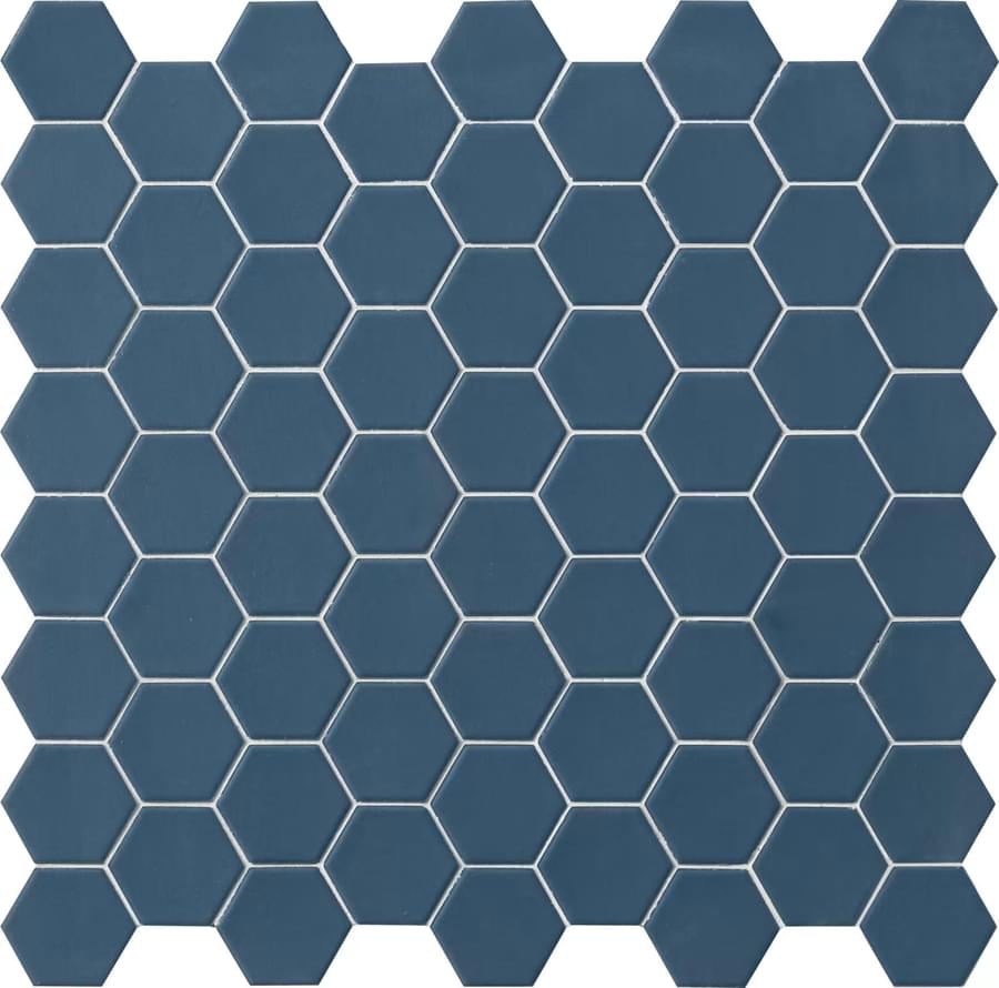 Мозаїка Terratinta Hexa Mos. Aegean Blue Matt 31,6×31,6