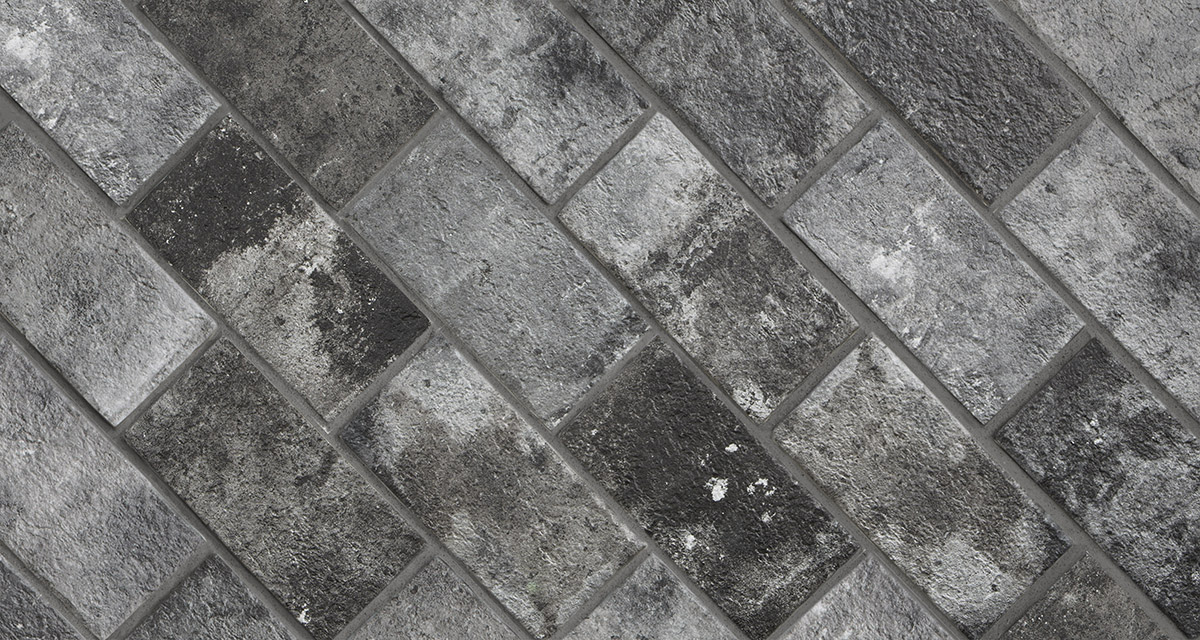 Керамограніт Rondine London Charcoal Brick 13×25