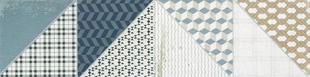 Бордюр Rako Deco Multicoloured Border 15×60